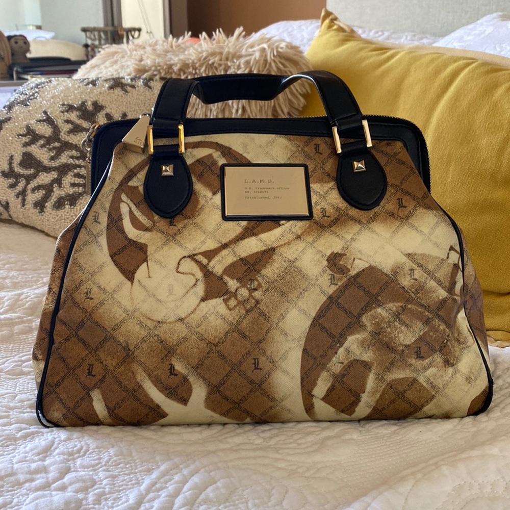 Rare L.A.M.B handbag. Good condition!